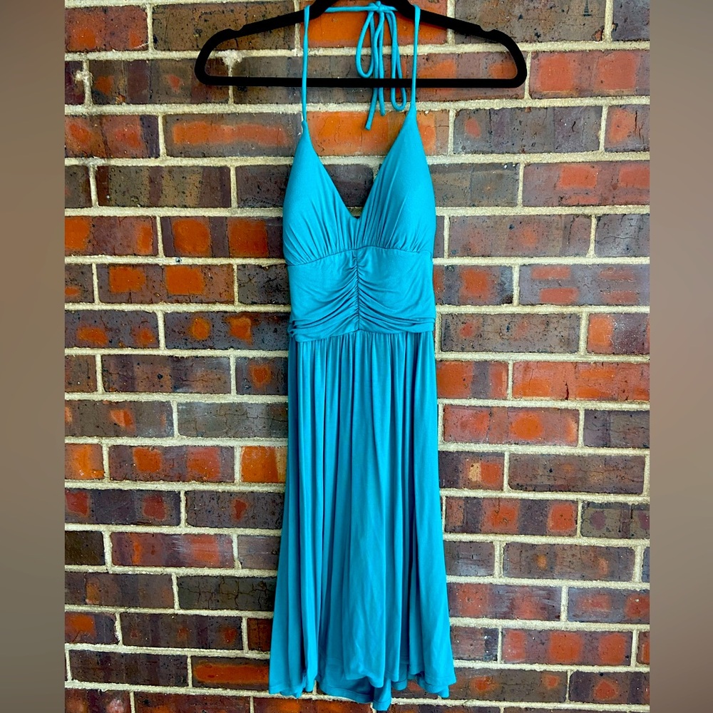Halter Top Dress with Beautiful Back Tie Detail